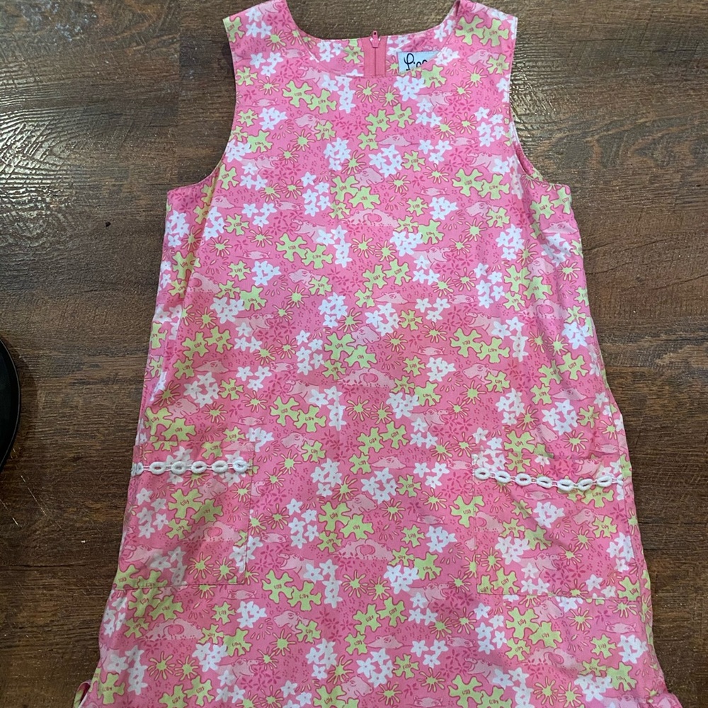 EUC Lilly Pulitzer Hippo Girls Dress